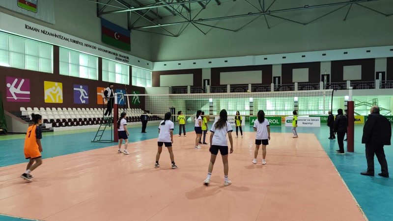 Masallıda voleybolçular arasında rayon turniri keçirilib