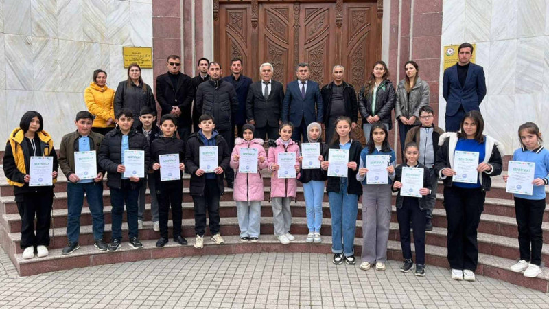Cəlilabadda “Sağlam gələcək naminə” adlı rəsm sərgisi təşkil edilib