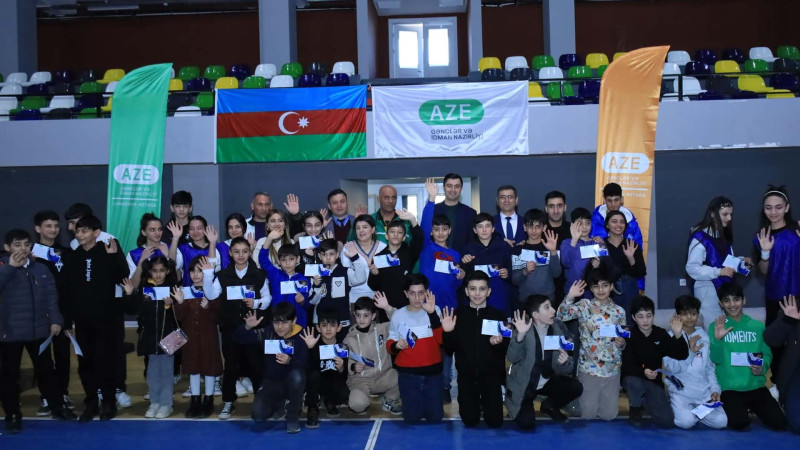 Lənkəranda idmançı Ramin Əzizovun imza günü keçirilib