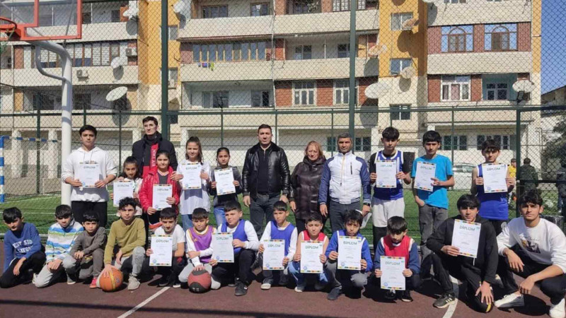 Lənkəranda basketbolçular üçün yarış keçirilib
