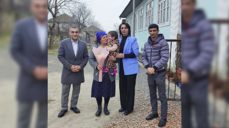 Masallıda şəhid anaları ziyarət ediliblər