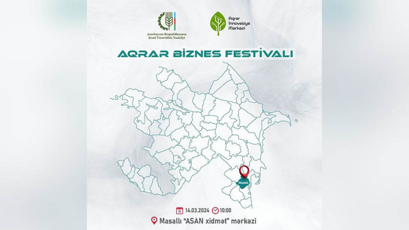 Masallıda Aqrar Biznes Festivalı keçiriləcək