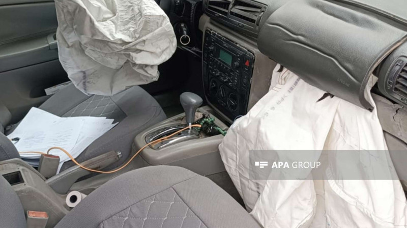 Lənkəranda iki avtomobil toqquşub: bir ailənin 3 üzvü yaralanıb