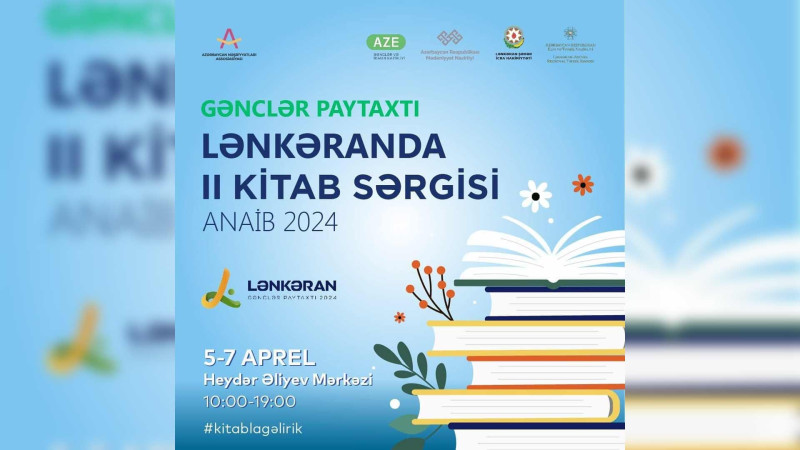 Lənkəranda II Kitab Sərgisi keçiriləcək