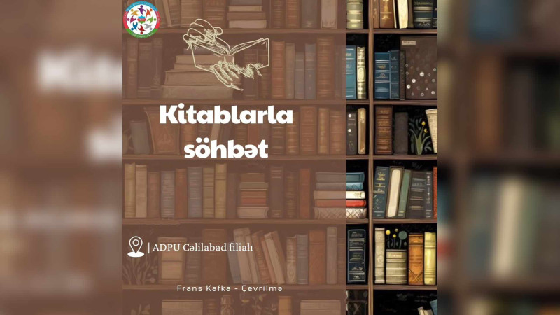 Cəlilabadda Kitablarla söhbət adlı görüş baş tutacaq
