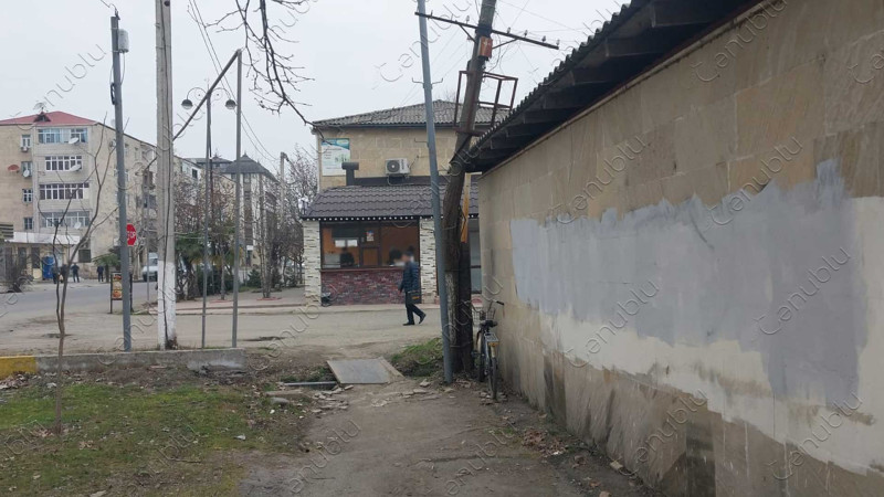 Lənkəranın mərkəzində dirək qırılıb