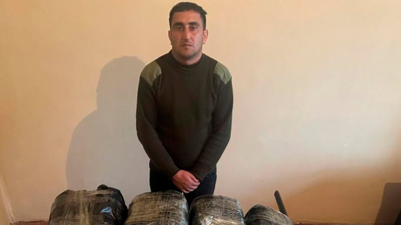 Lənkəranın Balıqçılar qəsəbə sakinində 30 kq-a yaxın narkotik aşkarlanıb