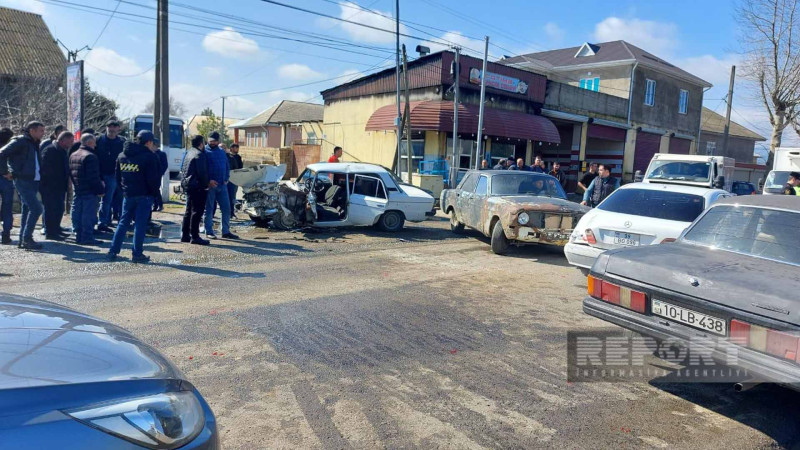 Lənkəranda zəncirvari qəza baş verib - YENİLƏNİB