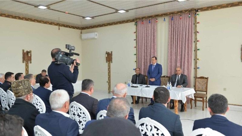 Taleh Qaraşov Kənarmeşə kənd sakinləri ilə görüş keçirib