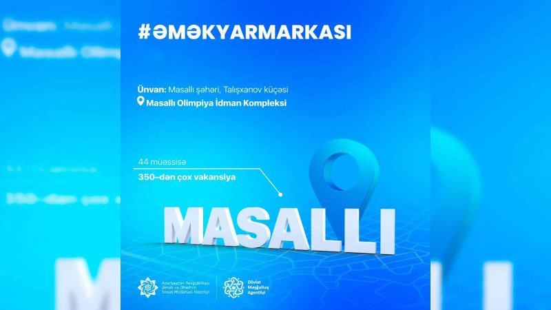 Növbəti əmək yarmarkası Masallıda keçiriləcək
