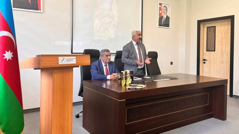 Cəlilabadda tanınmış yazıçı Meyxoş Abdullahla görüş baş tutub