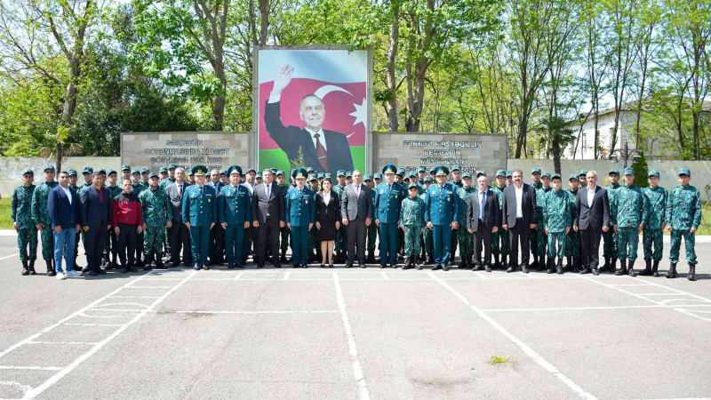 “Sərhəd” hərbi idman oyunlarının final mərhələsinin açılış mərasimi keçirilib