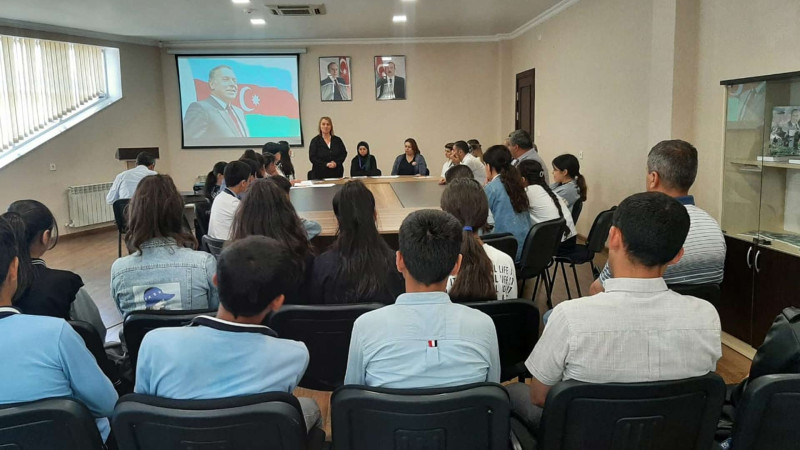 Astarada Heydər Əliyevin anadan olmasının 101 illiyi münasibətilə tədbir baş tutub