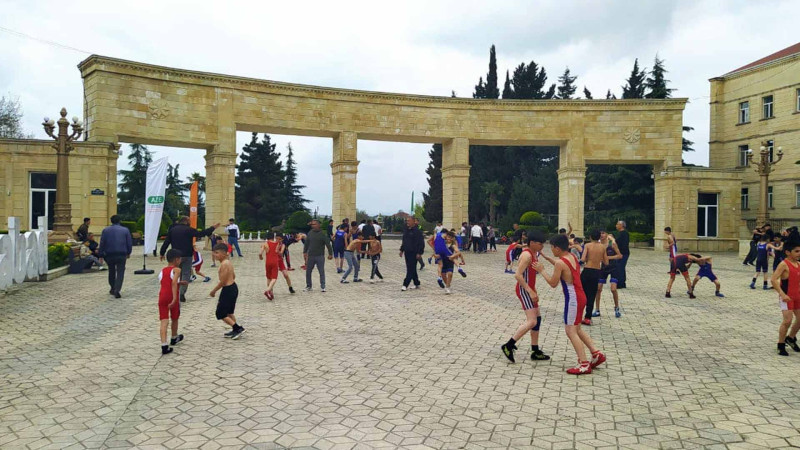 Cəlilabadda sərbəst güləş idman növü üzrə nümunəvi çıxışlar göstərilib
