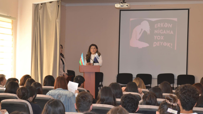 Lənkəranda “Erkən nikah və qohumlar arasında nikahın fəsadları” adlı tədbir keçirilib