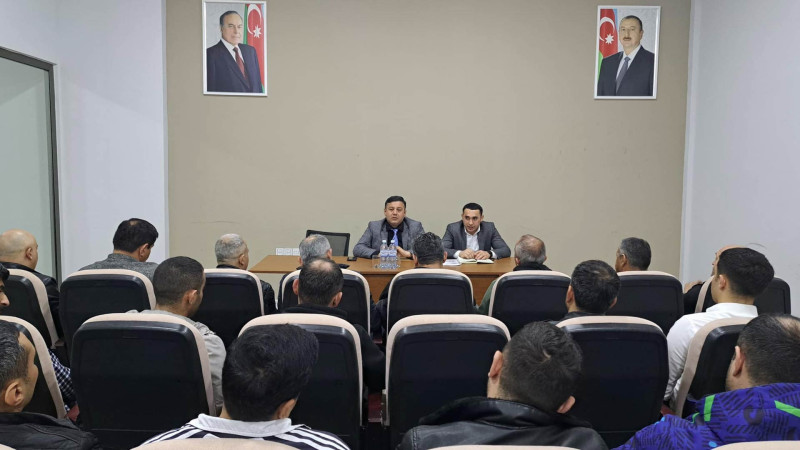 Lənkəranda məşqçi-müəllimlərlə görüş keçirilib