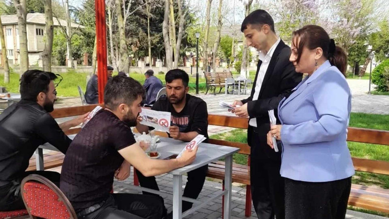 Masallıda narkomaniyaya aid bukletlər paylanılıb