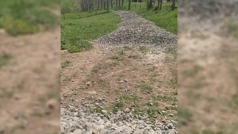 Cəlilabadın Dostallı kəndində yollar təmir olunub