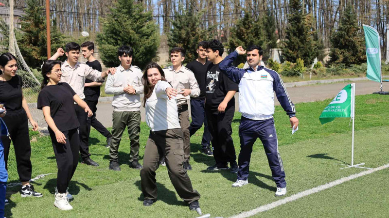 “Şahin” hərbi idman oyunlarının Lənkəran rayon birinciliyi keçirilib