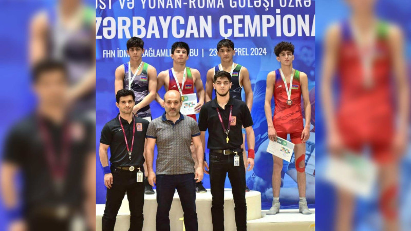 Lənkəranlı idmançılar sərbəst güləş üzrə Azərbaycan çempionatında uğur qazanıblar