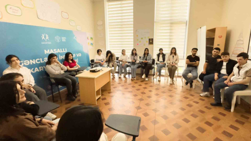 Masallıda tarixi abidələr mövzusunda mühazirə baş tutub