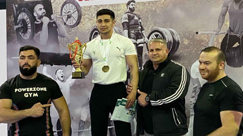 Cəlilabaddan olan idmançı Azərbaycan çempionu titulunu qazanıb