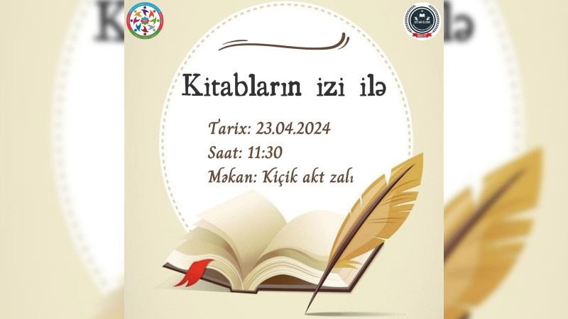 Cəlilabadda “Kitabların izi ilə” adlı tədbir keçiriləcək