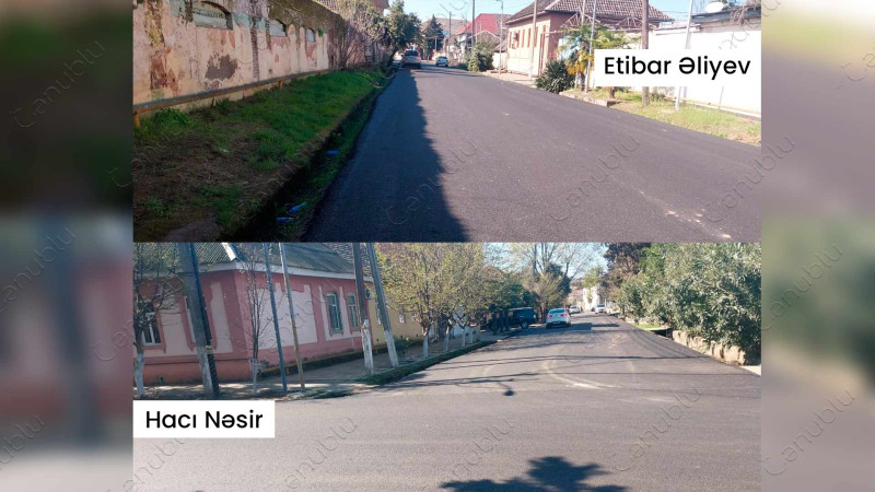 Lənkəranda daha iki küçə asfaltlanıb