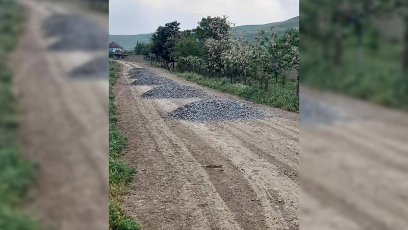 Cəlilabadın Mikayıllı kəndinin yolları təmir olunub