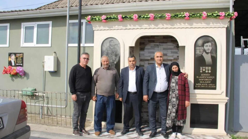 Cəlilabadda şəhid və qazi ailəsi ziyarət edilib