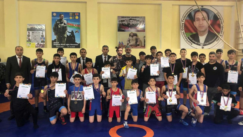 Masallıda güləş üzrə rayon turniri keçirilib