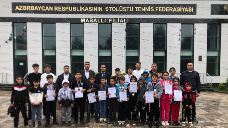 Masallıda stolüstü tennis üzrə rayon turniri keçirilib