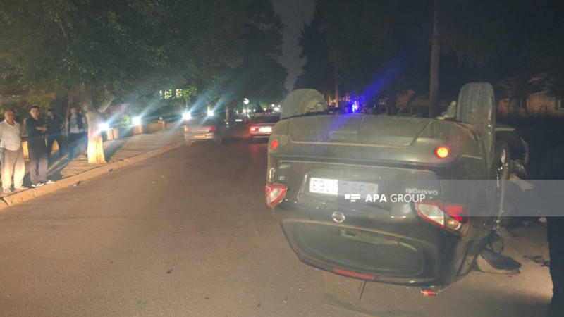 Cəlilabadda zəncirvari qəza baş verib