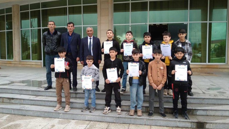 Cəlilabadda üzgüçülük üzrə rayon turniri baş tutub