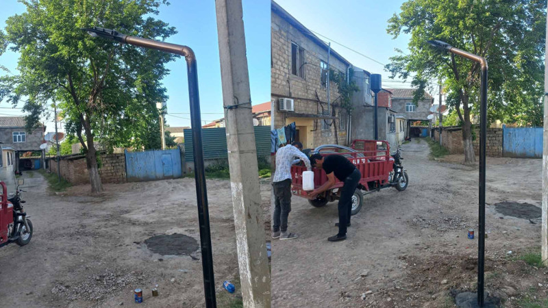 Cəlilabadda işıqlandırma və təmizlik işləri həyata keçirilir