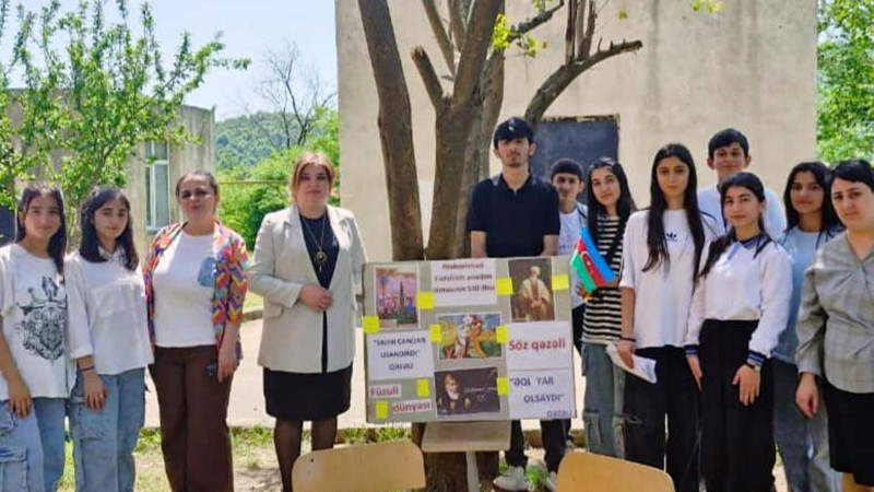 Məhəmməd Füzuli ayı layihəsi çərçivəsində silsilə tədbirlər keçirilib