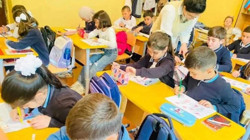Cəlilabadda rəsm saatı təşkil olunub