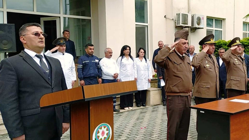 “Gənc xilasedici və yanğınsöndürən” XI Ümumrespublika yarışlarının zona birinciliyinə yekun vurulub