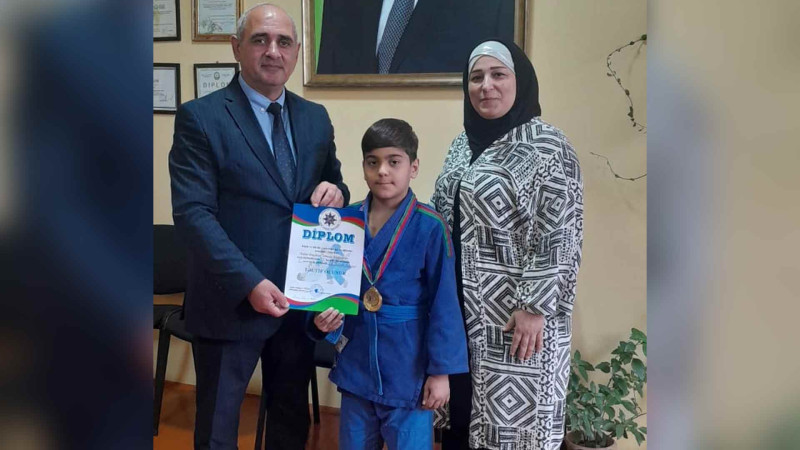 Lənkəranlı məktəbli cudo üzrə keçirilən açıq birincilikdə qalib olub