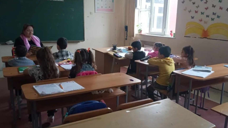Masallıda aşağı sinif şagirdlərinə “Nağıl saatı” keçirilib
