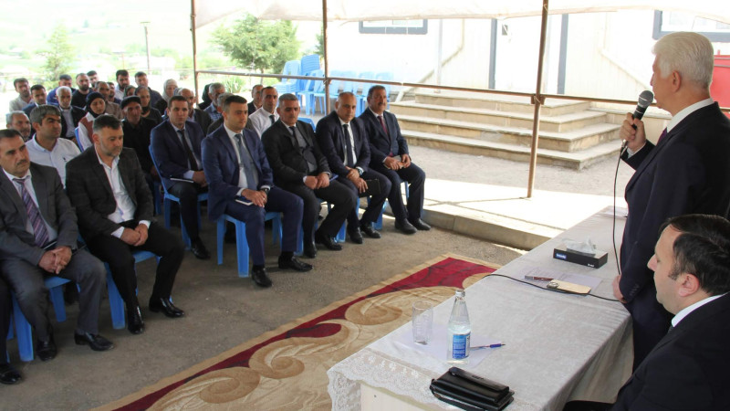 Rafiq Cəlilov Edişə kənd sakinləri ilə görüş keçirib