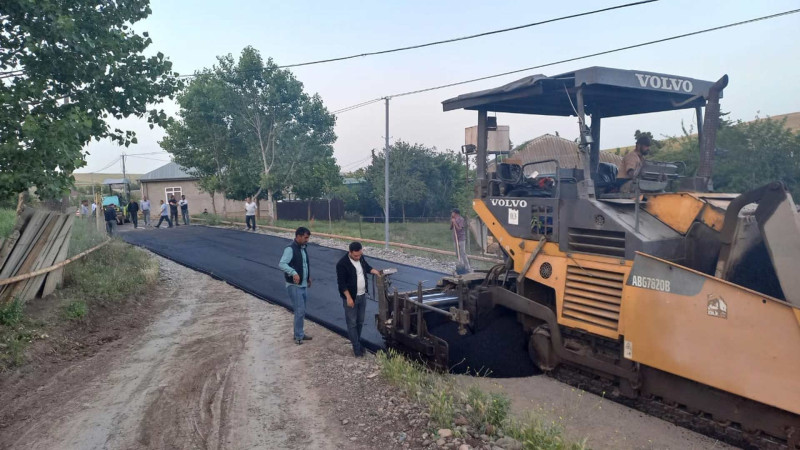 Cəlilabadın Şabanlı kəndinin daxili yolları asfaltlanıb