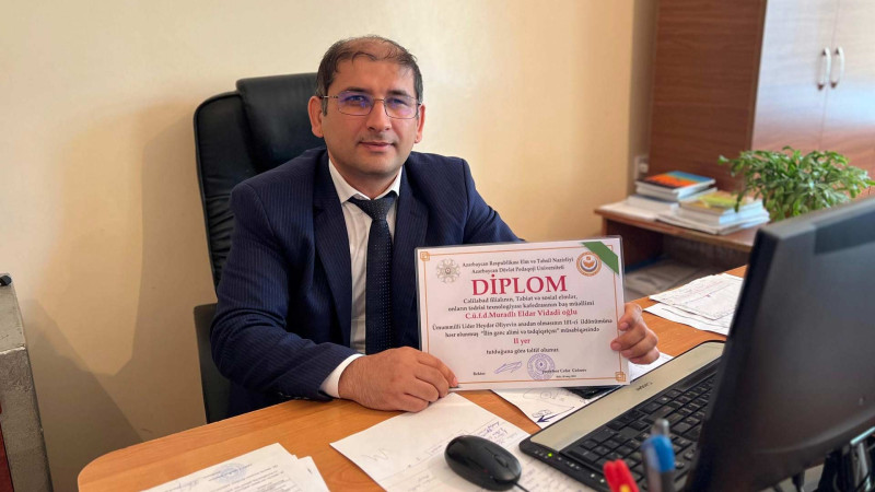 ADPU Cəlilabad filialının şöbə müdiri müsabiqənin 2-cisi olub