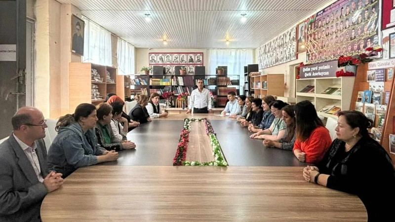 Masallı rayon Mərkəzi Kitabxanasında Cəlil Məmmədquluzadəyə həsr edilmiş tədbir təşkil olunub