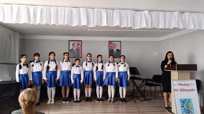 Astarada Uşaq Musiqi məktəbinin şagirdləri konsert proqramı ilə çıxış ediblər