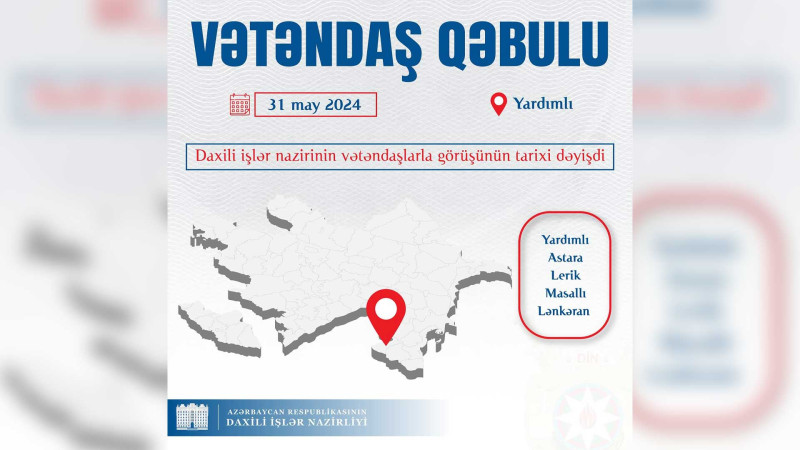 Vilayət Eyvazovun vətəndaşlarla görüşünün tarixi dəyişdirilib