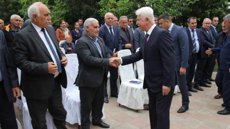Rafiq Cəlilov Şıxlar kənd sakinlərini qəbul edib