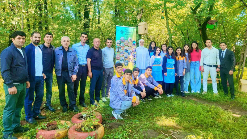 Hirkan Milli Parkında Yaşıl Həyat adlı ekoloji layihə keçirilib