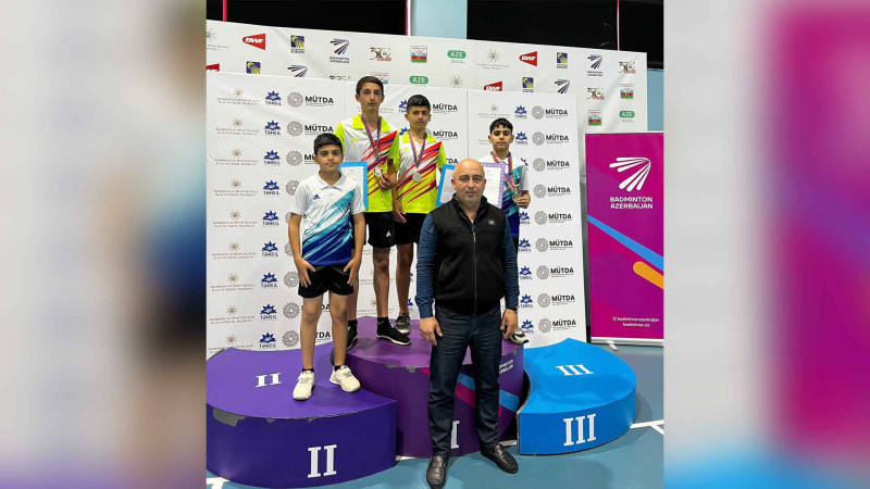 Lənkəranlı idmançı badminton üzrə ölkə birinciliyində 3-cü yeri tutub