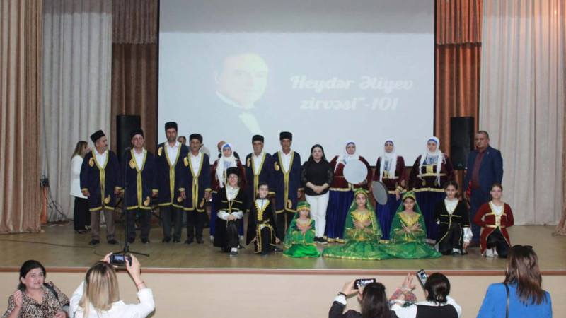 Lənkəranda “Heydər Əliyev zirvəsi” adlı tematik konsert keçirilib